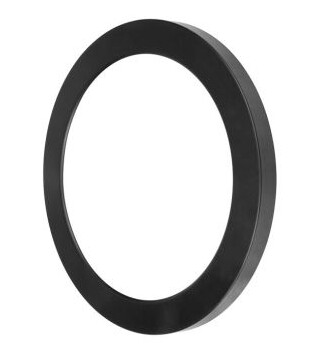 Easyform Opto Dekorramme svart For med Ø 217x15 mm Belysning