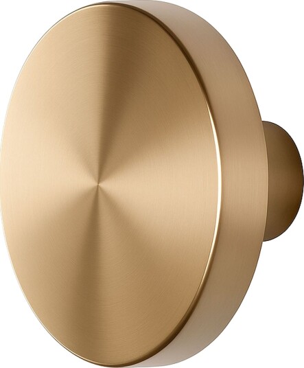 Loomba vegglampe 20 cm rund - Antikk