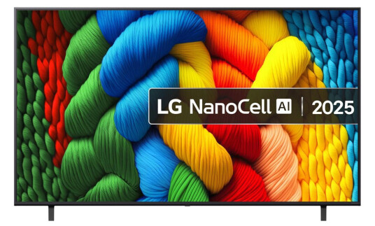 LG 75" NanoCell 4K Smart TV med AI-prosessor og webOS 25 75NANO80A6B