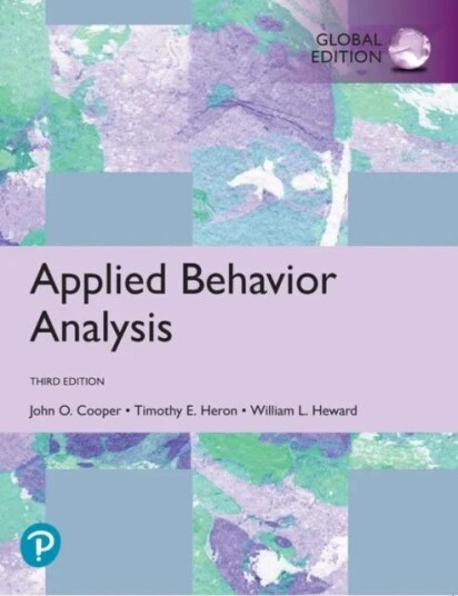 Applied Behavior Analysis, Global Edition Av John Cooper, Timothy Heron, William Heward