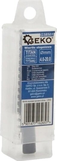 Geko Trinnbor Hss Tialn 4-20 Mm (200)