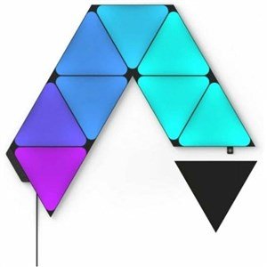 Nanoleaf - Shapes Triangless Ultra Black Edition Starter Kit - 9PK