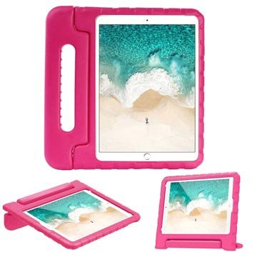 iPad Pro 10.5/iPad 10.2 Støtsikkert Kids Bæredeksel Varm Rosa