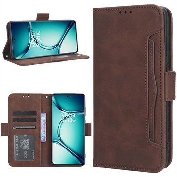 OnePlus Ace 2 Pro Lommebok-deksel med Kortholder Brun