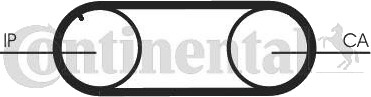 Registerrem CONTITECH CT645