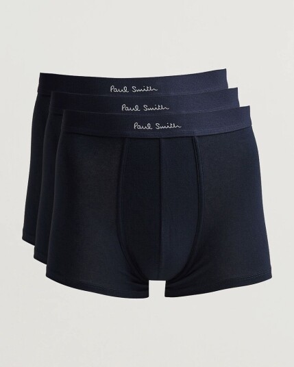 Paul Smith 3-Pack Trunk Dark Navy Paul Smith 3-Pack Trunk Dark Navy