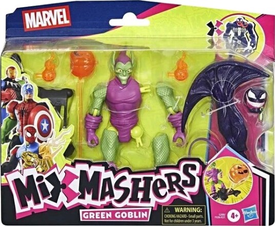Marvel Spider man Green Goblin Mixmashers Deluxe Figure