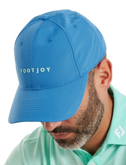 FootJoy Fj Wordmark Cap   Blue   ONE SIZE