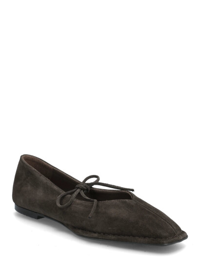 ALOHAS Sway Suede Coffee Brown Leather Ballet Flats Brown 41 ALOHAS Sway Suede Coffee Brown Leather Ballet Flats Brown 41