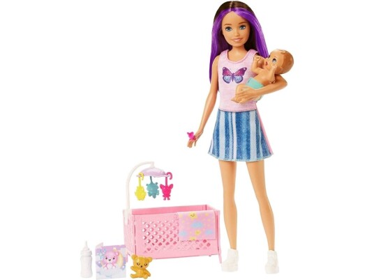 Barbie Skipper Sleepy Baby Playset