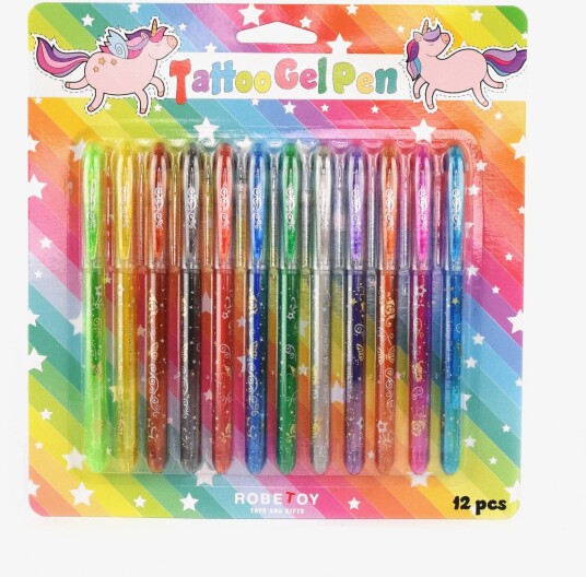 Robetoy Tatoveringspenn 12-Pack