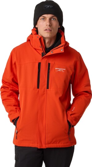 St. Anton Jacket Sr Burned Orange/Black S Skijakker St. Anton Jacket Sr Burned Orange/Black S Skijakker