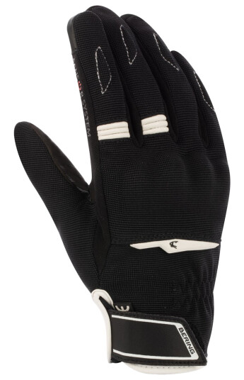 Bering MC-Hansker Lady Fletcher EVO Dame Svart-Hvit Bering MC-Hansker Lady Fletcher EVO Dame Svart-Hvit