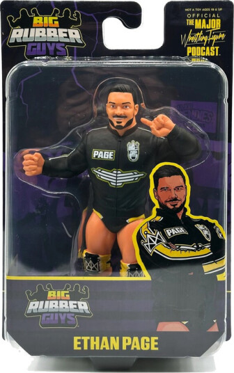 Big Rubber Guys Wrestling Ethan Page 8 Inch Figure