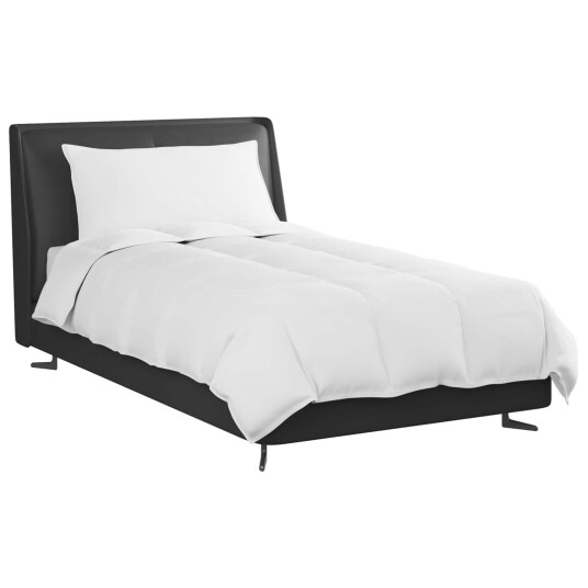 Vidaxl Dyne Annet med pute 2 pcs Hvit 155 x 220 cm Dun Vidaxl Dyne Annet med pute 2 pcs Hvit 155 x 220 cm Dun