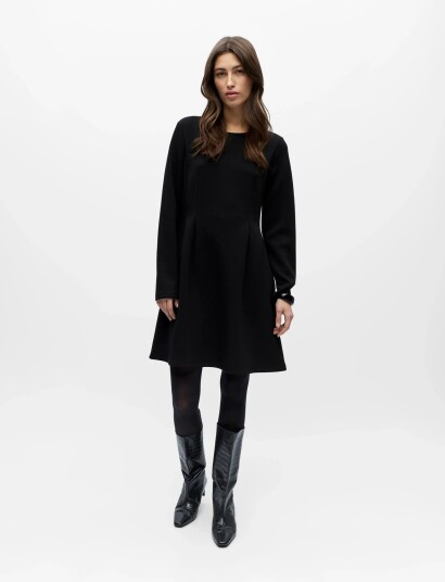 Object Objdorina L/S Short Dress E Ps 26 Black S Object Objdorina L/S Short Dress E Ps 26 Black S