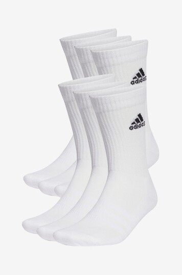 adidas Sport Performance Sokker Cushioned Sportswear Crew Socks 6 pk Hvit