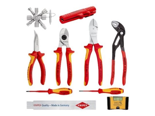 Knipex Forlengelsessett Electro 1 - 10 deler Håndverktøy