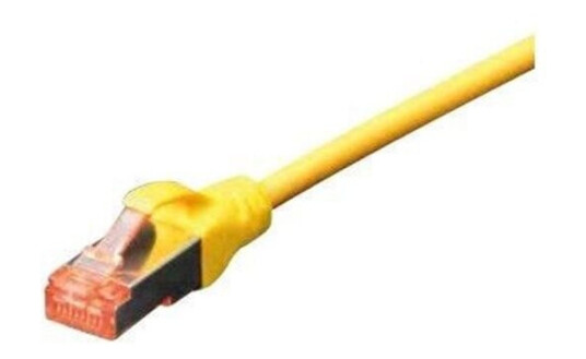 DIGITUS patch cable 5 m yellow Gul 5 meter