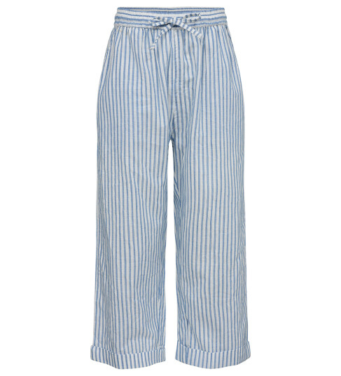 Sofie Schnoor Bukser Stripe Cotton 6 år 116 Bukser bomull Blå Hvit