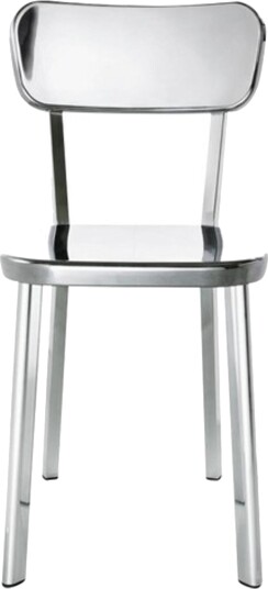 Magis Deja Vu Spisestol Polert Aluminium