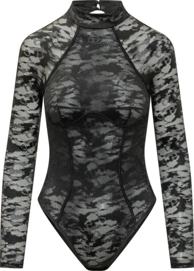 Diesel Dame Topper Svart XS, Diesel Dame Topper Svart XS,