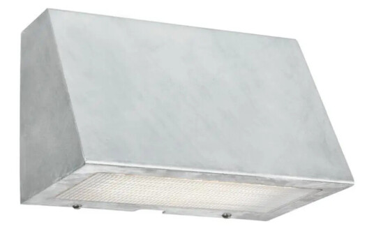 Norlys Ski 1392 Vegglampe Galvanisert, 5,2W, LED, IP44
