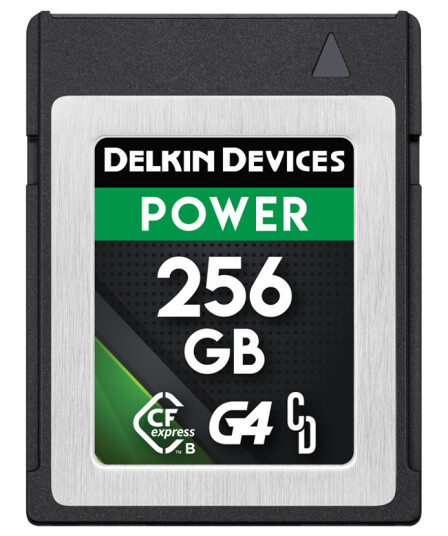 Delkin CFexpress Power 256 GB (type B) R1780/W1700 (G4) Delkin CFexpress Power 256 GB (type B) R1780/W1700 (G4)