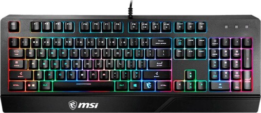 MSI Vigor GK20 RGB Gamingtastatur 1,8m Membran