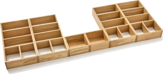 Linn Bad Innleggspakke Eik / Standard Skuff 120cm