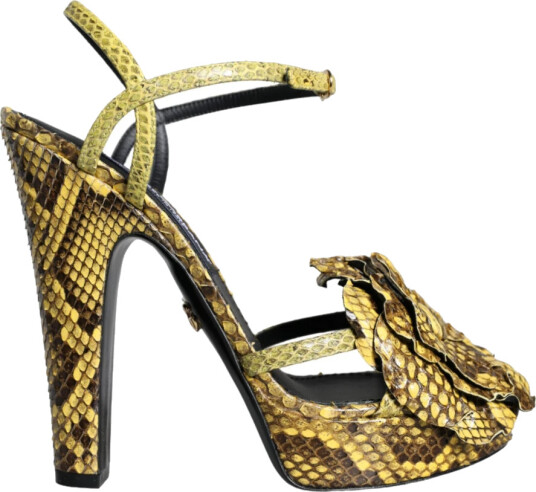 Dolce & Gabbana Dame Sko Gul 39 EU,