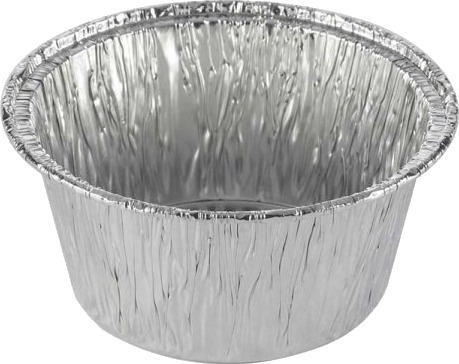 Foliebakke Plus Pack Rund Kapacitet 106 Ø 80 Højde 35 Aluminium Aluminium Pakke A 100 Stk 1 Co
