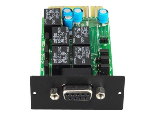 APC Dry Contact Card - adapter for fjernstyrt administrasjon - RS-232