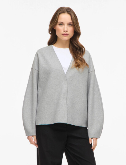 Vila Vijuice Loose L/S Jacket Noos Grey 36 Vila Vijuice Loose L/S Jacket Noos Grey 36