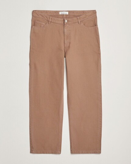 KnowledgeCotton Apparel Flint Five Pocket Twill Pants Tiramisou KnowledgeCotton Apparel Flint Five Pocket Twill Pants Tiramisou