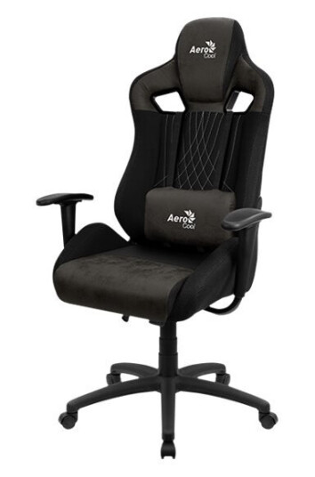 Aerocool Earl - Stol - Ergonomisk - Liggestol - Armlener - Roterende - Høydensitetsskumplast Premiestoff Mikrofiber Semsket - Jernsvart Aerocool Earl - Stol - Ergonomisk - Liggestol - Armlener - Roterende - Høydensitetsskumplast Premiestoff Mikrofiber Semsket - Jernsvart