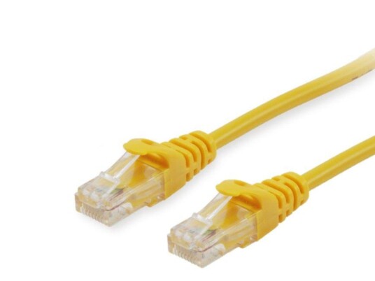 EQUIP Patchkabel Cat6   U/UTP 2xRJ45 1.5m gelb