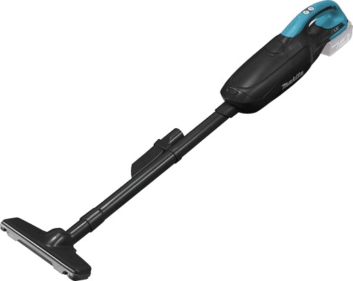 Makita DCL182ZB Skaftstøvsuger 18V uten batteri - Blå, Svart
