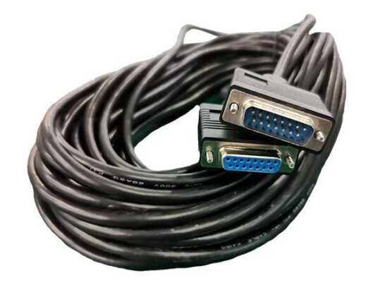 APC Schneider - parallel cable - DB-15 to DB-15 - 15 m