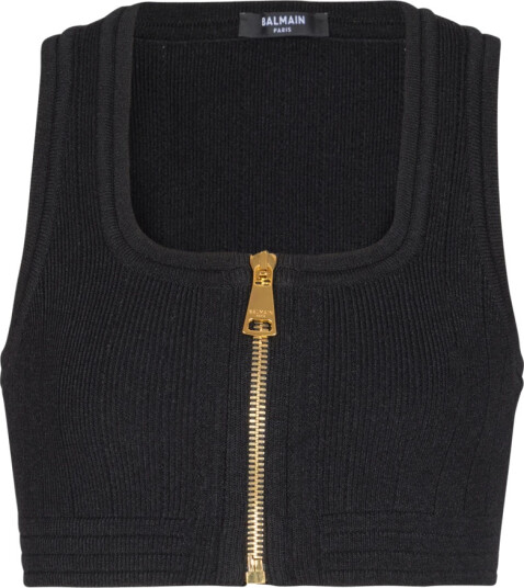Balmain Dame Topper Svart XS,