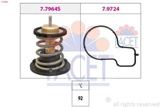 Termostat FACET 7.7964 Termostat FACET 7.7964