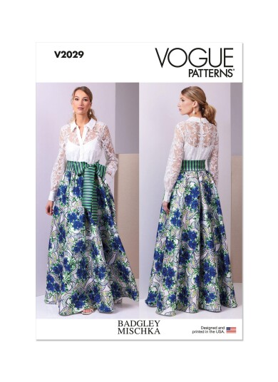 Vogue 2029 - Kjole Y5 (18-20-22-24-26)