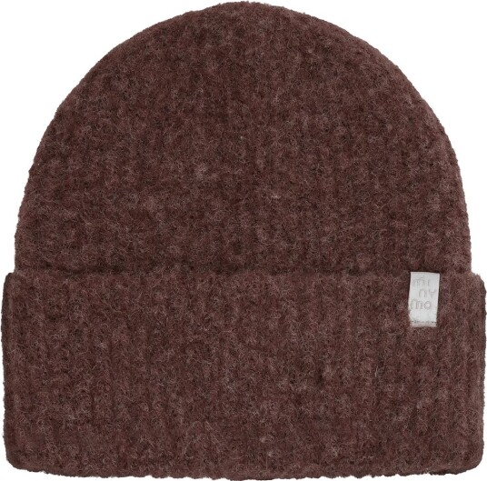 Minymo Knitted Hat Brown 52