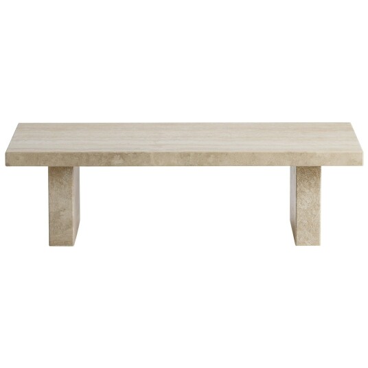 Tine K Lavt Salongbord Travertin 35x70 cm