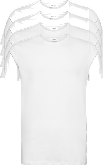 Lindbergh Basic Tee S/S - White - M
