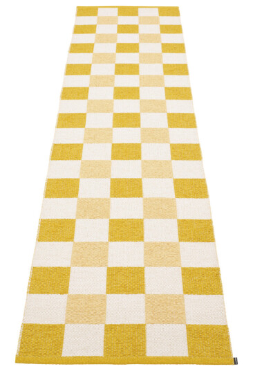 Pappelina Pix matte mustard 70x300 cm
