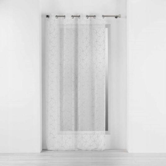 Douceur D`Interieur Gardin Til Stue Med Ringe Olympia Brodert 140 X 240 Cm