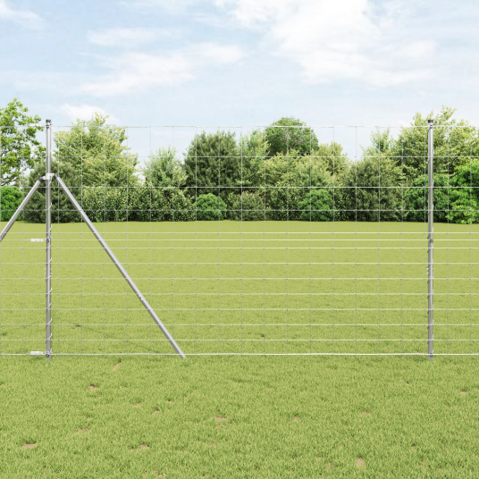  Feltgjerde 1,5x50 m galvanisert stål
