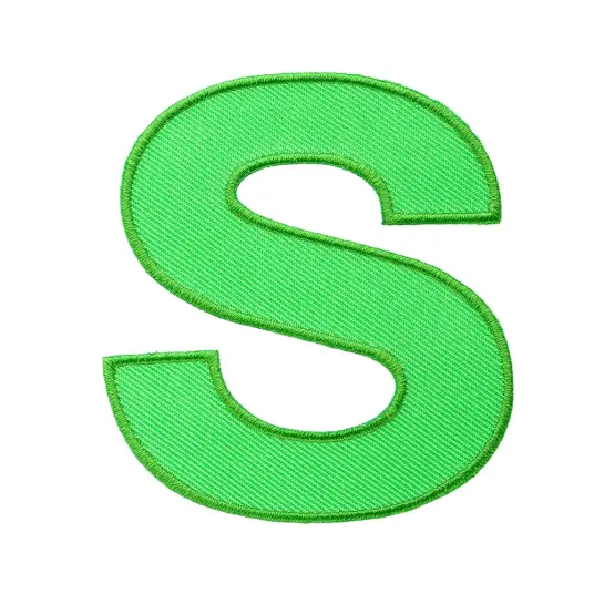 Bokstaver S NSF Bokstav S Grønn