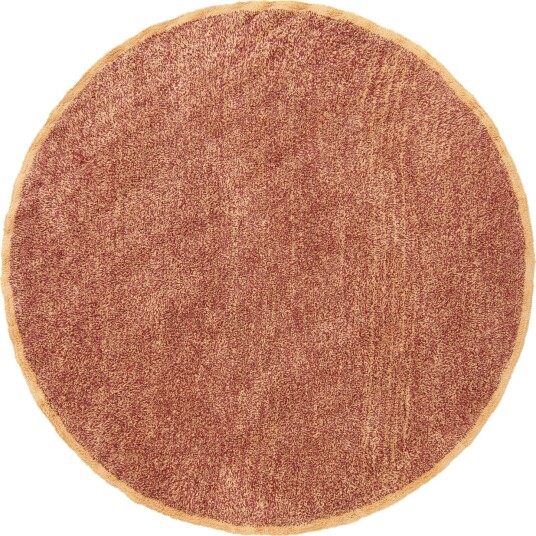 Rundt teppe Celina Natural Cotton Shaggy rød Størrelse: Ø 240 cm Rundt teppe Celina Natural Cotton Shaggy rød Størrelse: Ø 240 cm